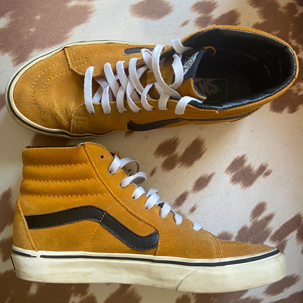 Vans SK8-Hi Golden Brown women’s 8